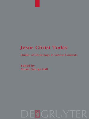 cover image of Jesus Christ Today